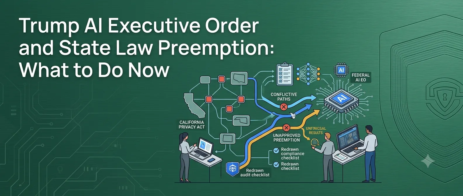 Trump AI Executive Order and State Law Preemption: What to Do Now