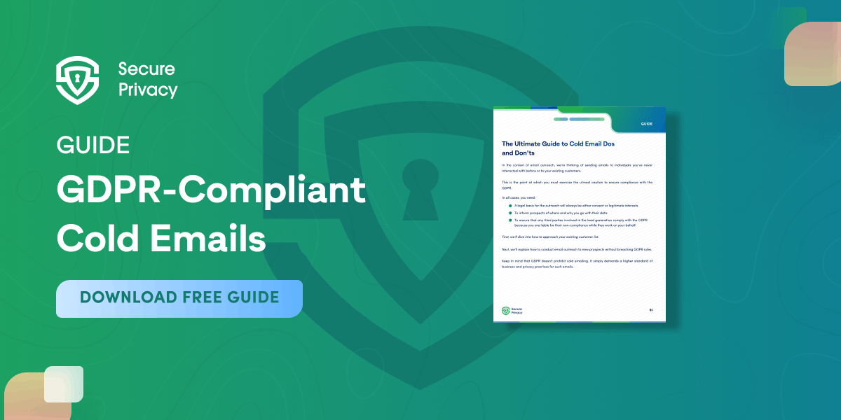 GDPR Cold Emailing | Compliance Guide & Best Practices