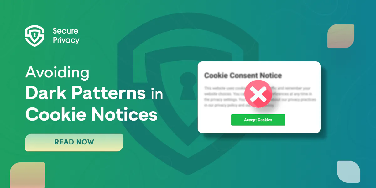Beyond the "Accept All" Button in Certain Cookie Banners: Avoiding Dark Patterns in Cookie Consent Notices