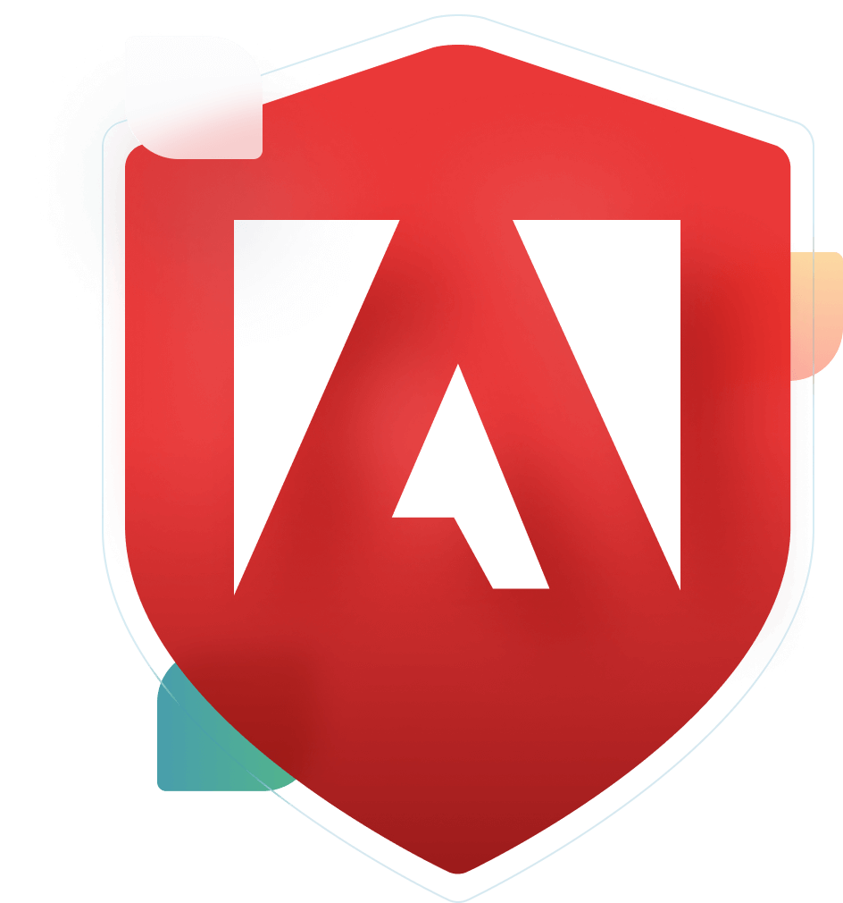 Adobe Tag Manager logo badge