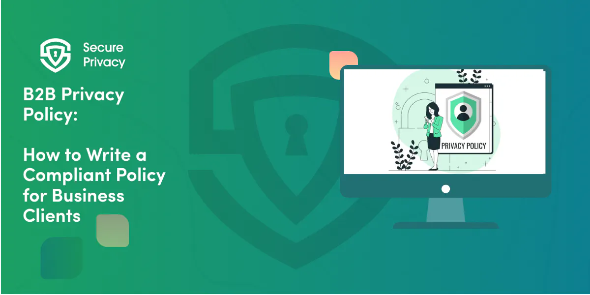B2B Privacy Policy: How to Write a Compliant Policy for Business Clients