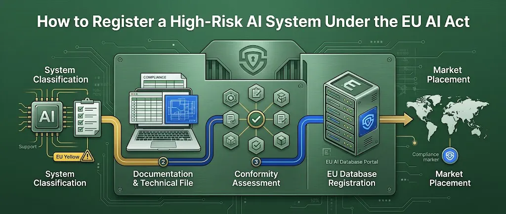 How to Register a High-Risk AI System Under the EU AI Act (And What's Actually True About the August Deadline)