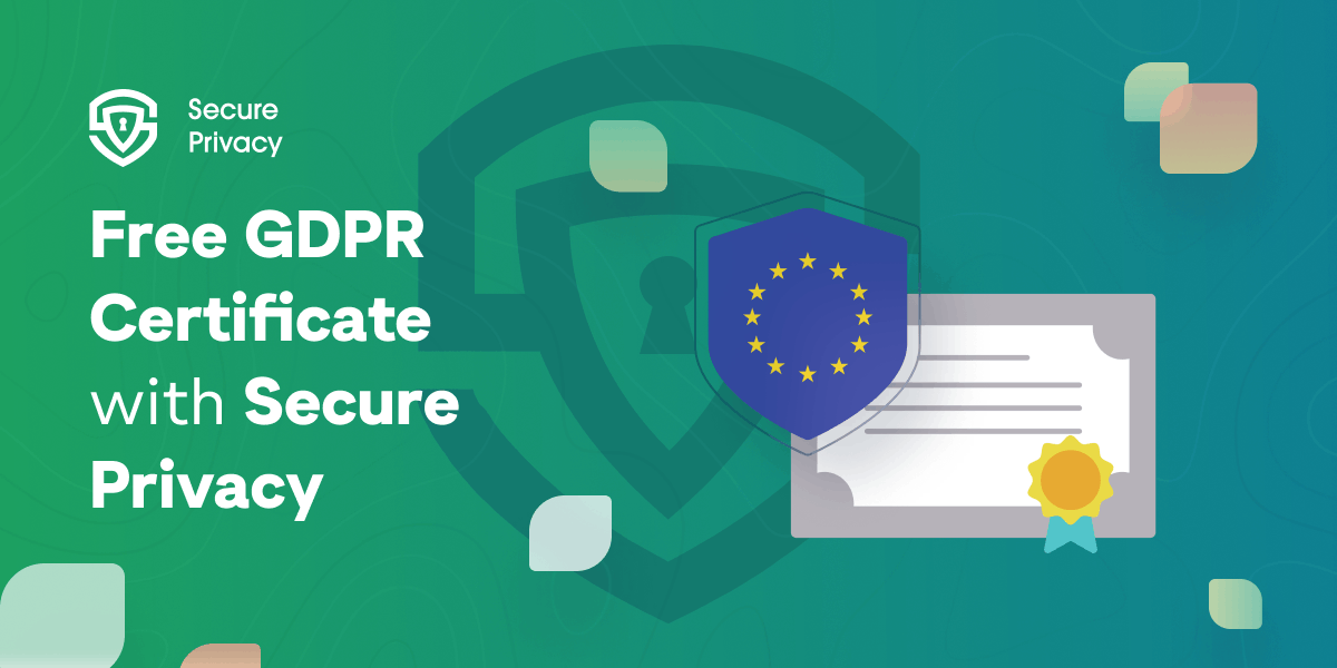 GDPR certificate