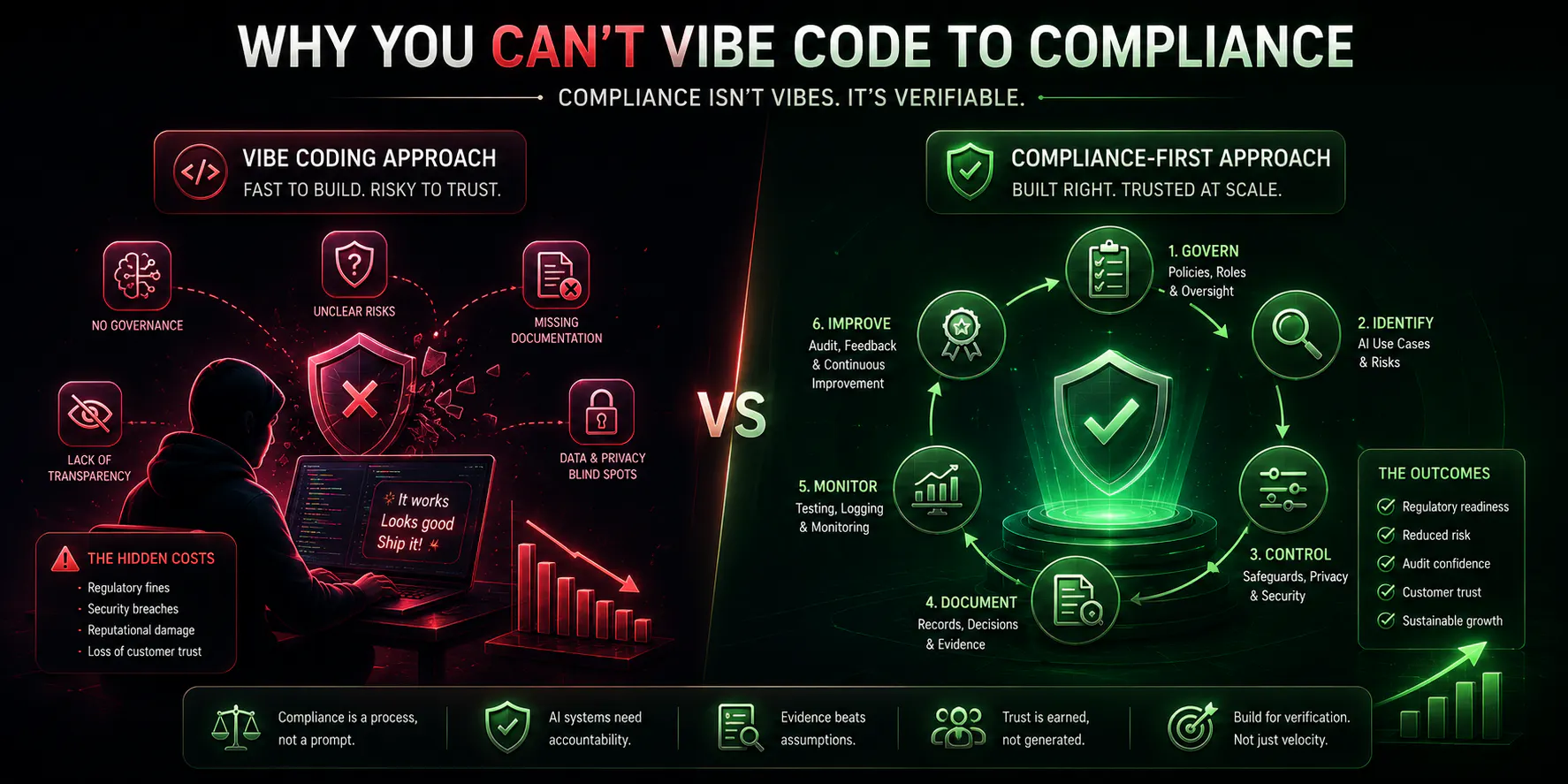 Why You Can't Vibe Code to Compliance