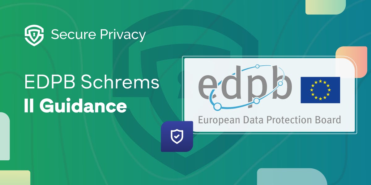 edpb schrems ii guidance