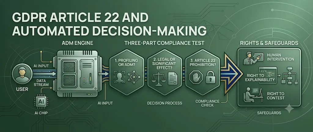 GDPR Article 22 and Automated Decision-Making: What It Covers, When It Applies, and How to Comply