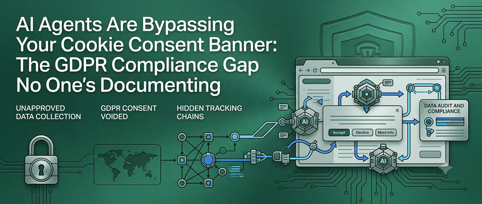AI Agents Are Bypassing Your Cookie Consent Banner: The GDPR Compliance Gap No One's Documenting