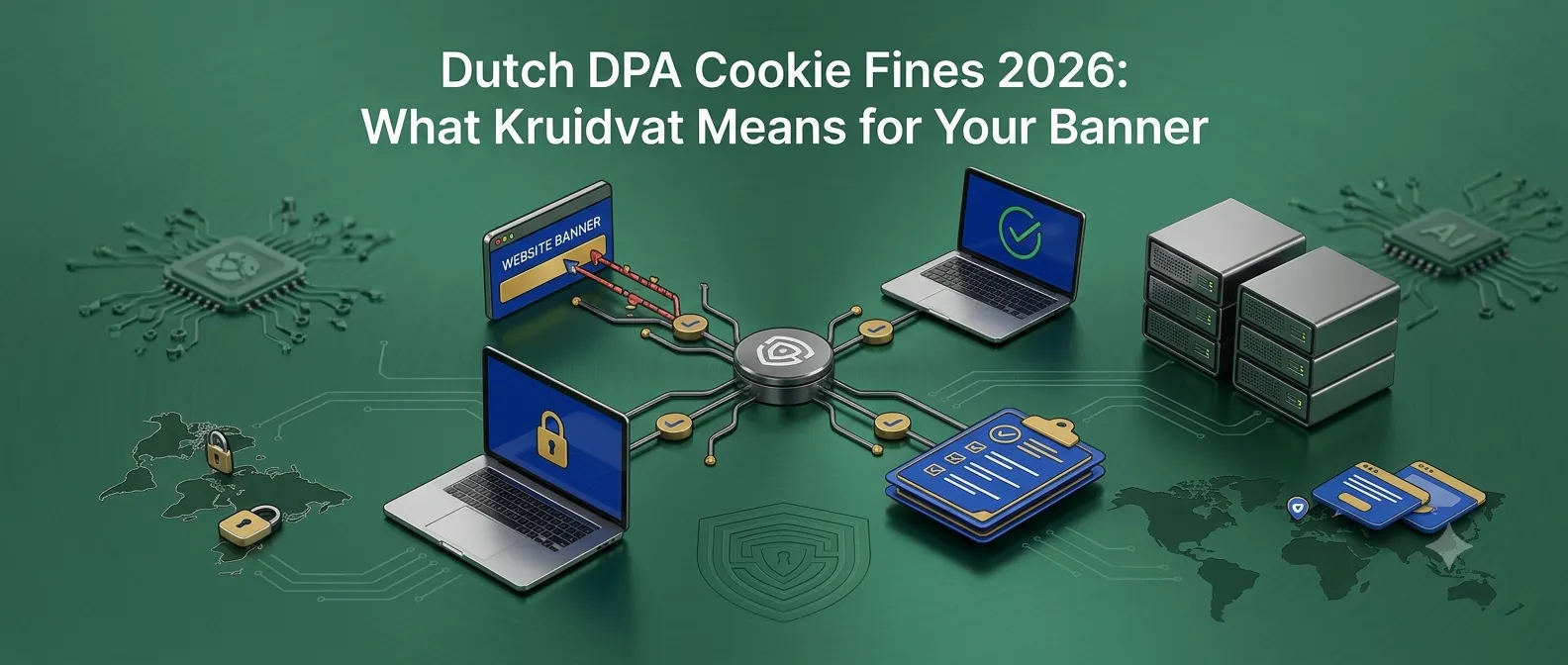 Dutch DPA Cookie Fines 2026: What Kruidvat Means for Your Banner