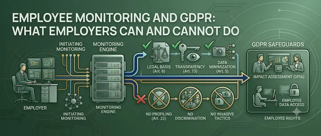 Employee Monitoring and GDPR: What Employers Can and Cannot Do