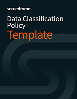 Image 2 for Data Classification Policy Template