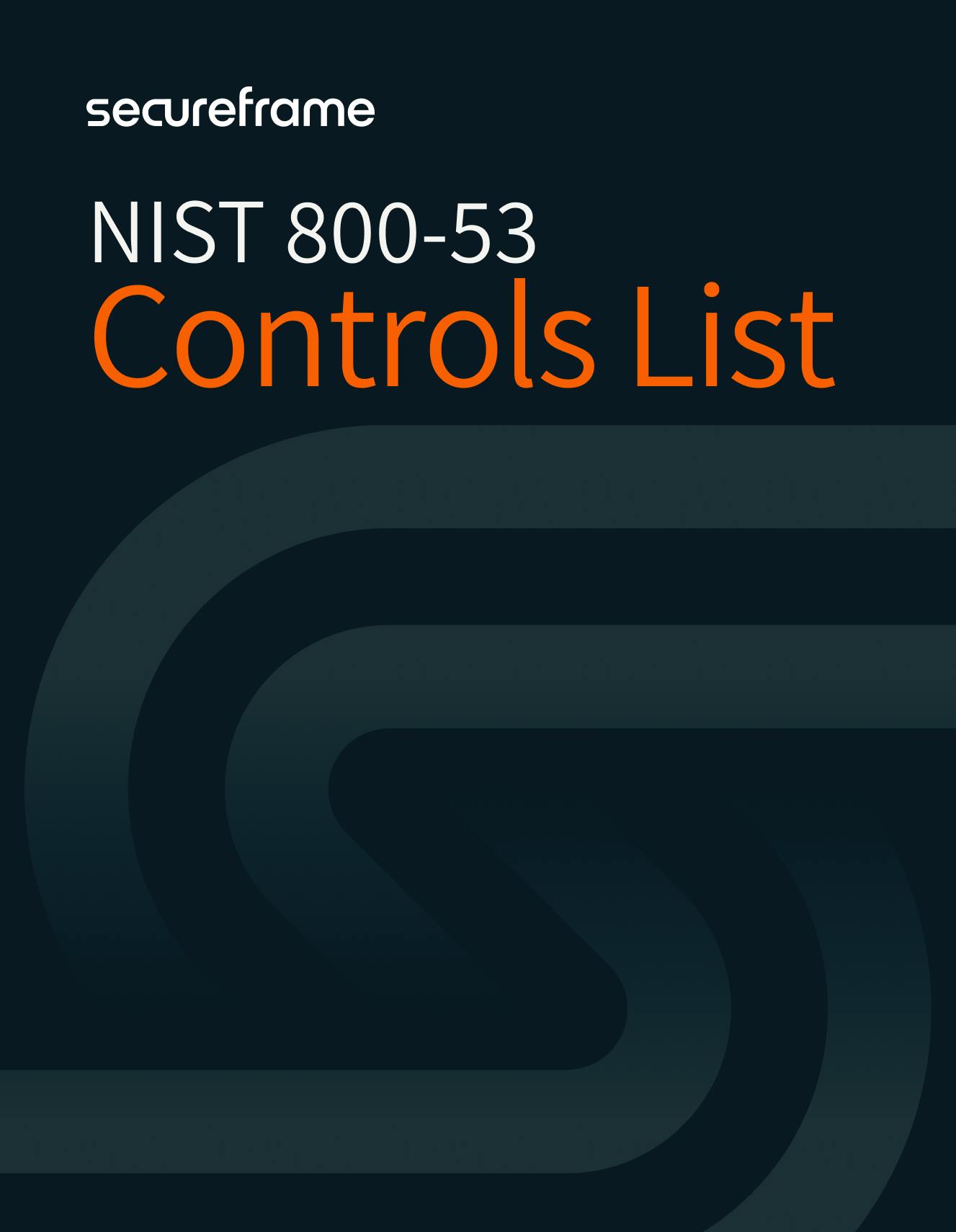 NIST 80053 Controls List