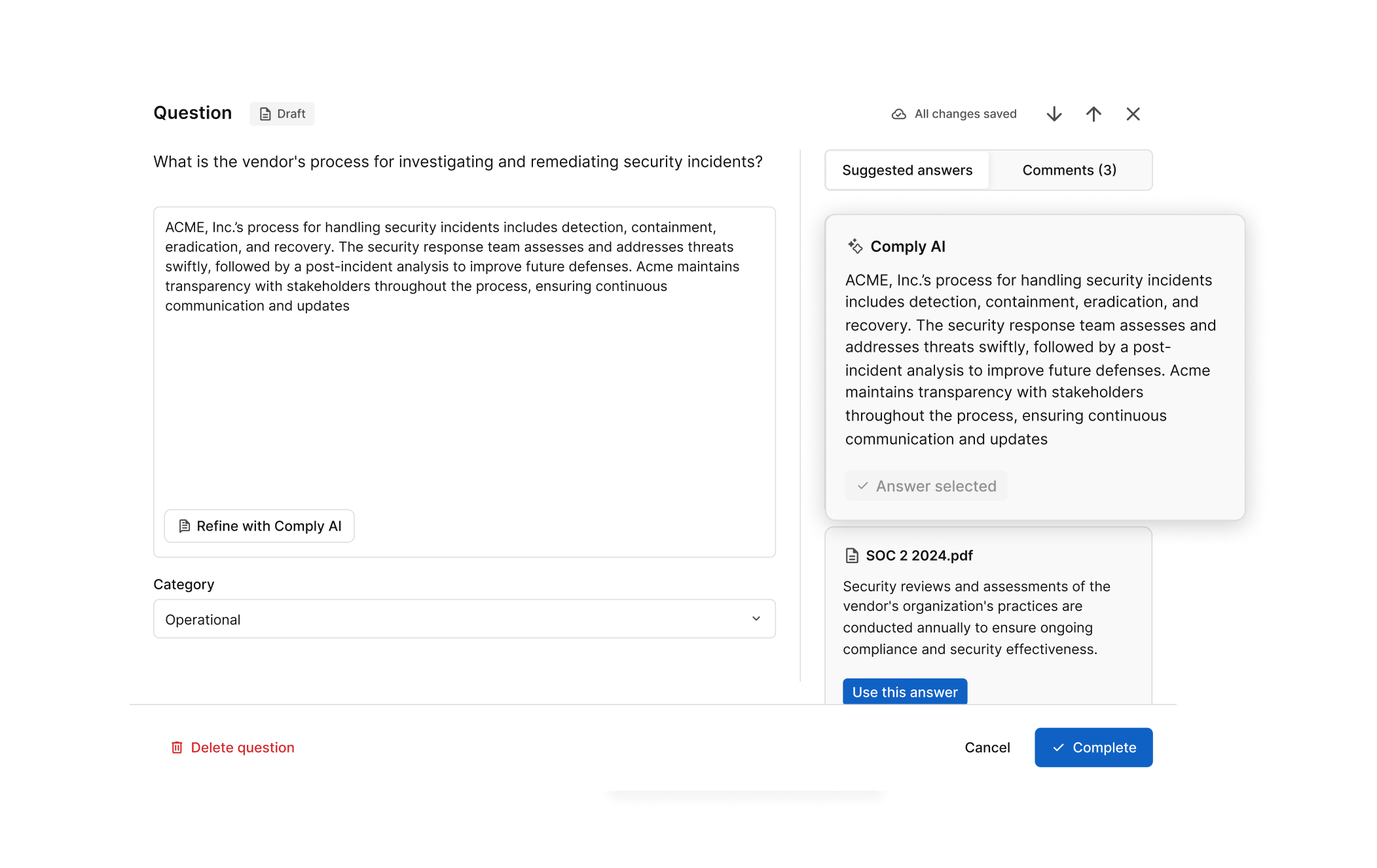Secureframe AI Secureframe AI