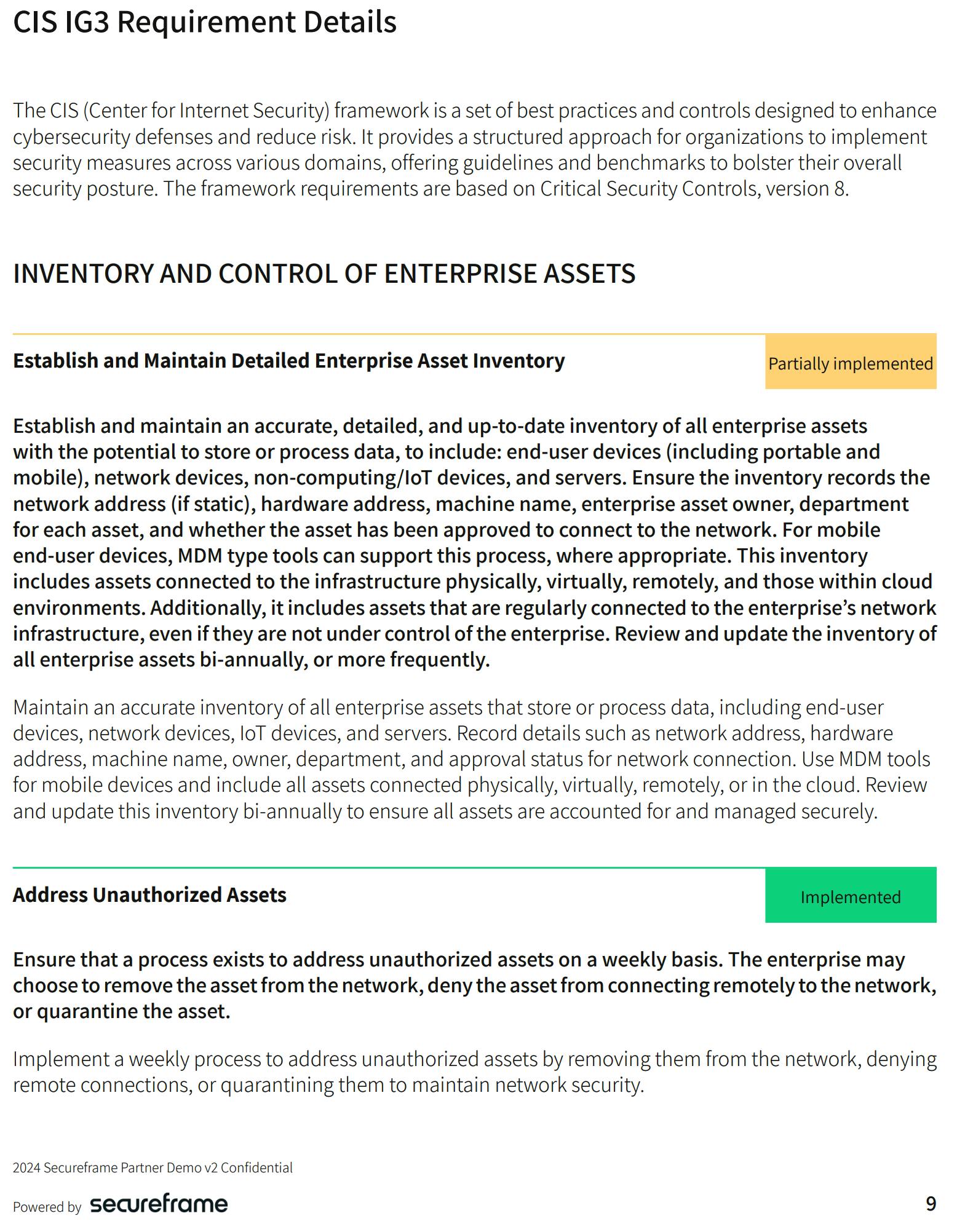 gap analysis report in detailed form