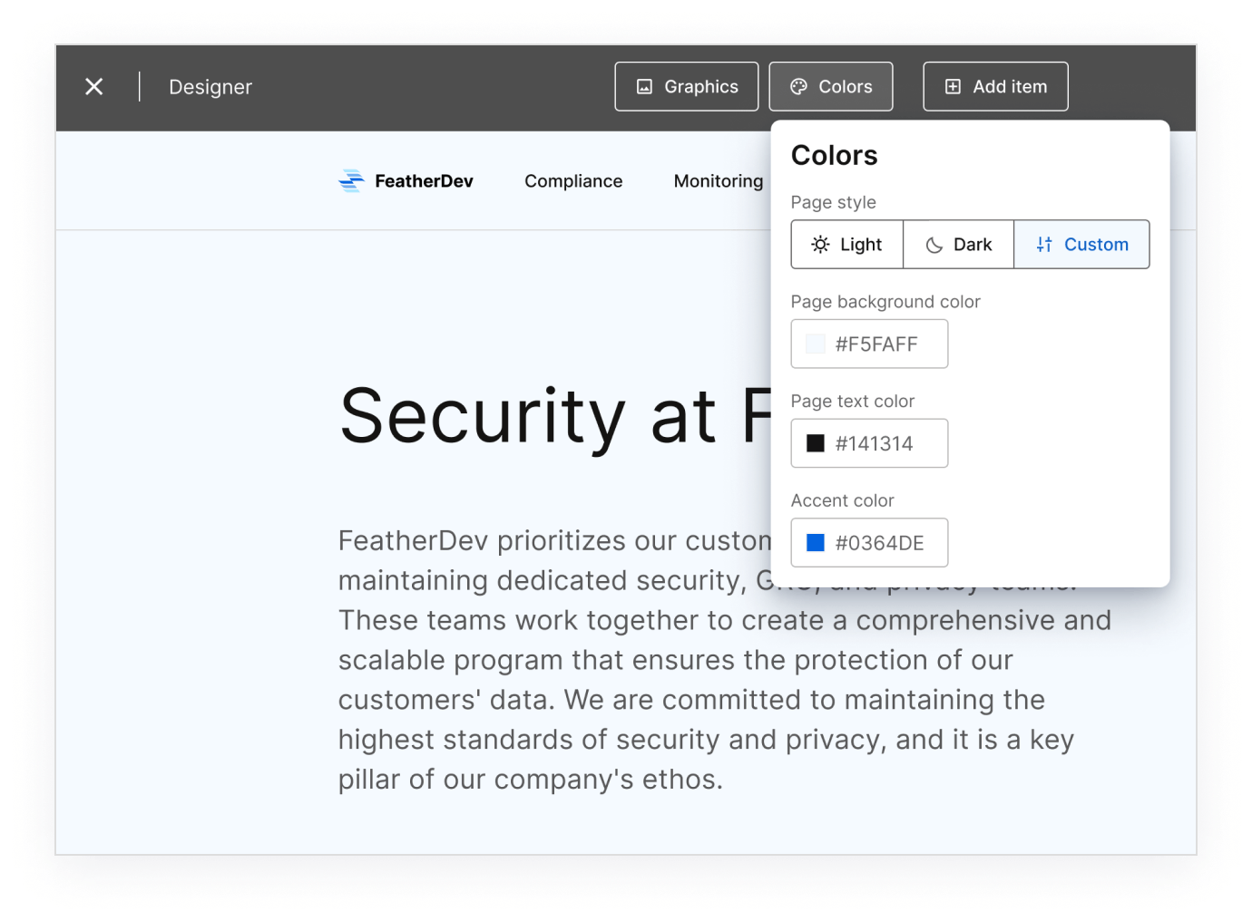 Trust Center Trust Center