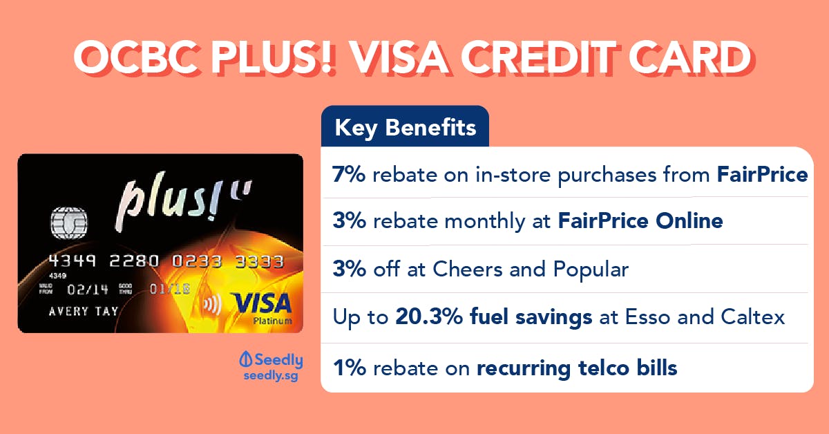 OCBC Plus! Visa Credit Cashback Card