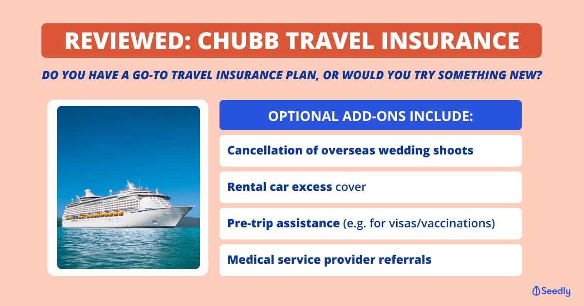 chubb travel insurance missed connection