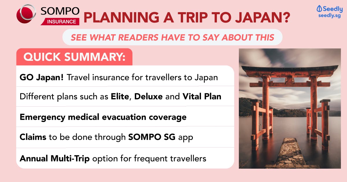 Sompo TravelJoy - Travel Insurance