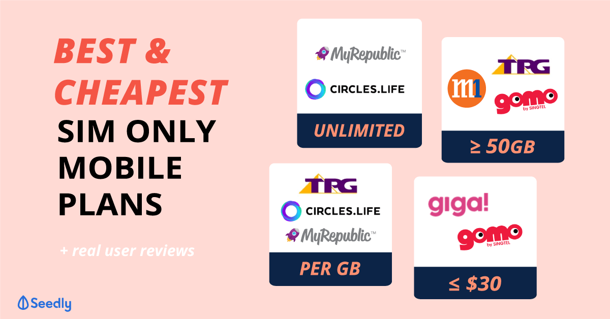 Review Comparison of The Best SIM Mobile Data Plans in Singapore