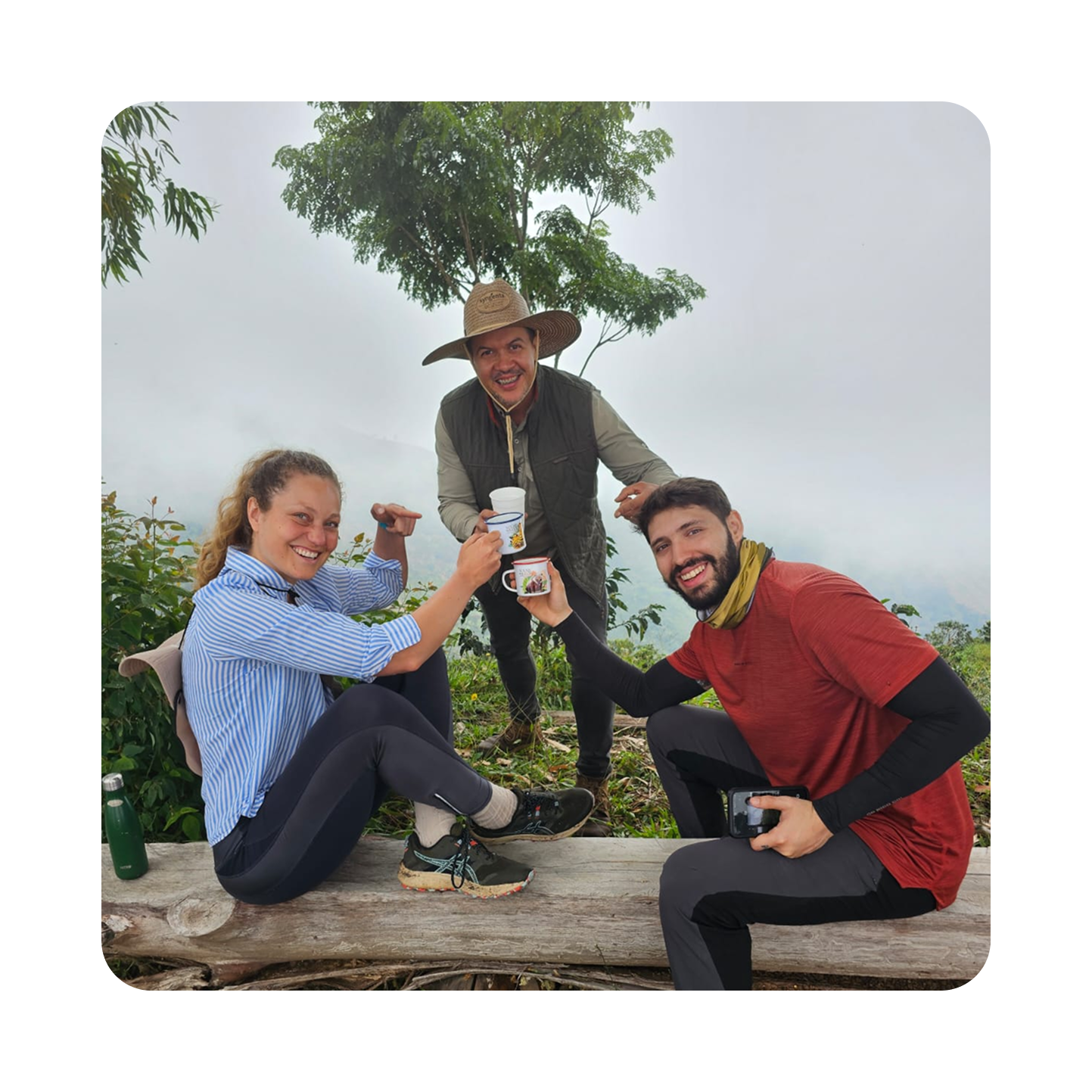 Image Nina, Sergio and Daniel