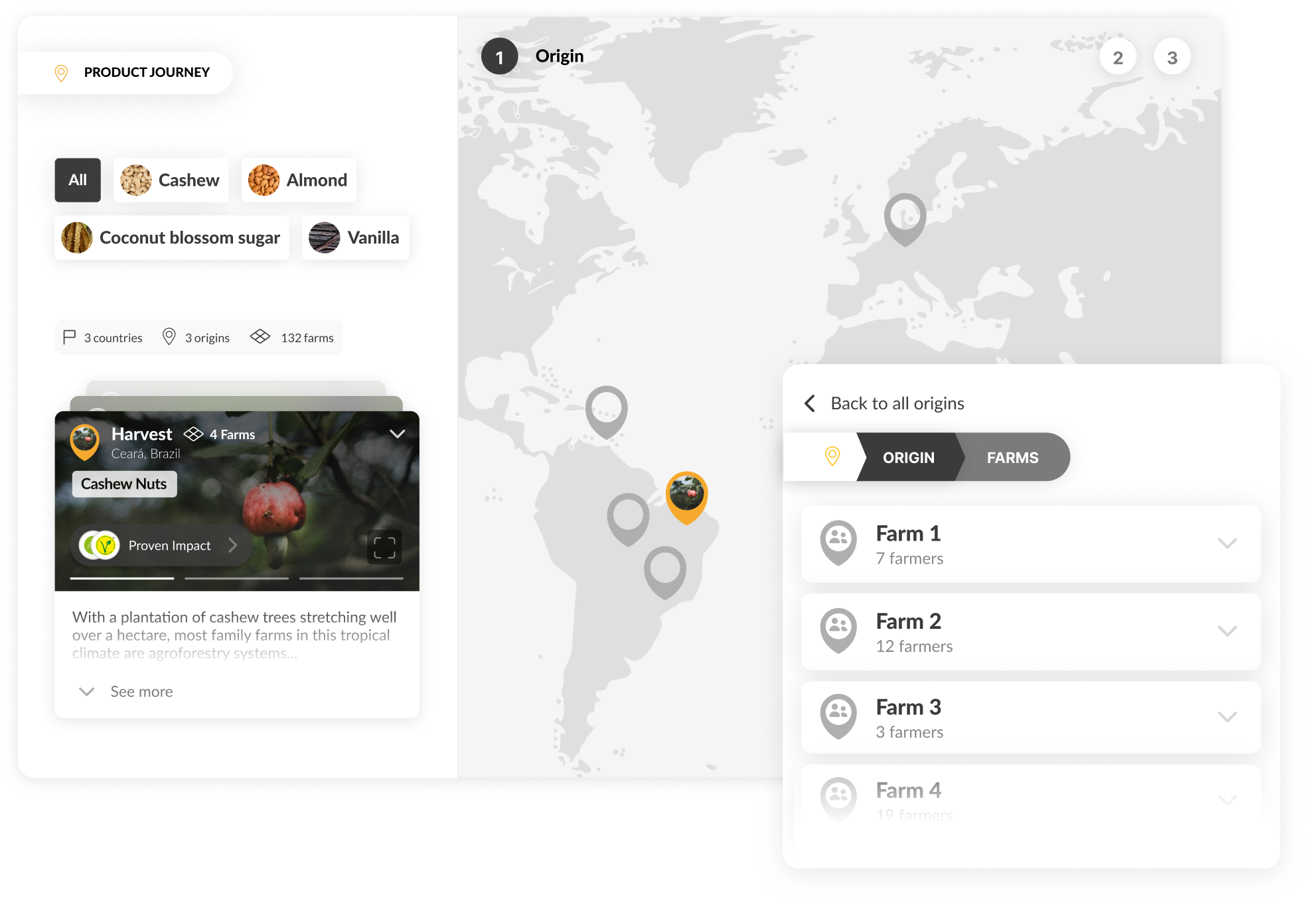 Seedtrace case study with Davert: Mapping of supply chain data
