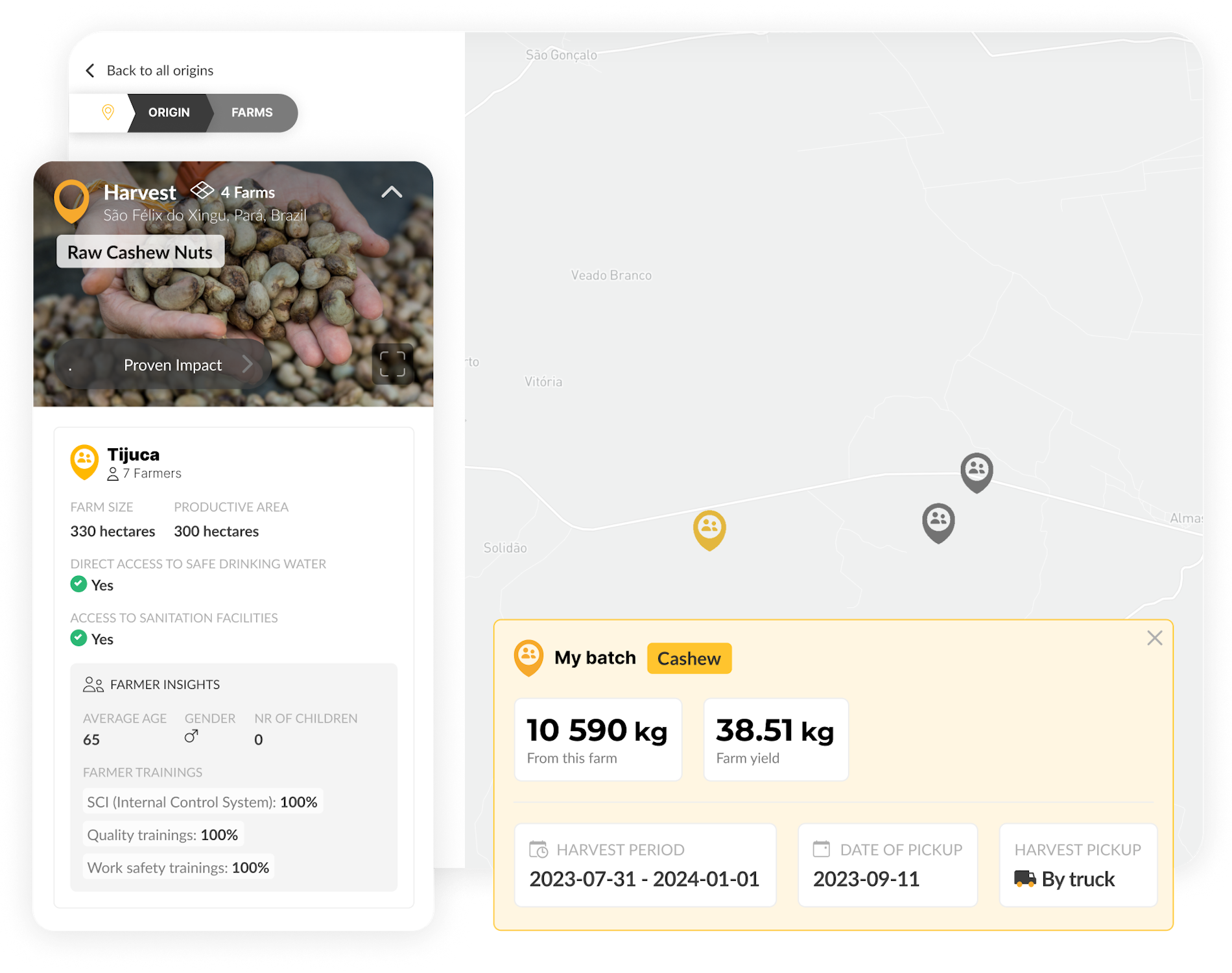 Seedtrace case study with Davert: Prioritisation of data points