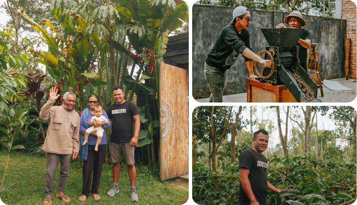Support a local family-owned coffee farm, that also produces Bali's best coffee!
