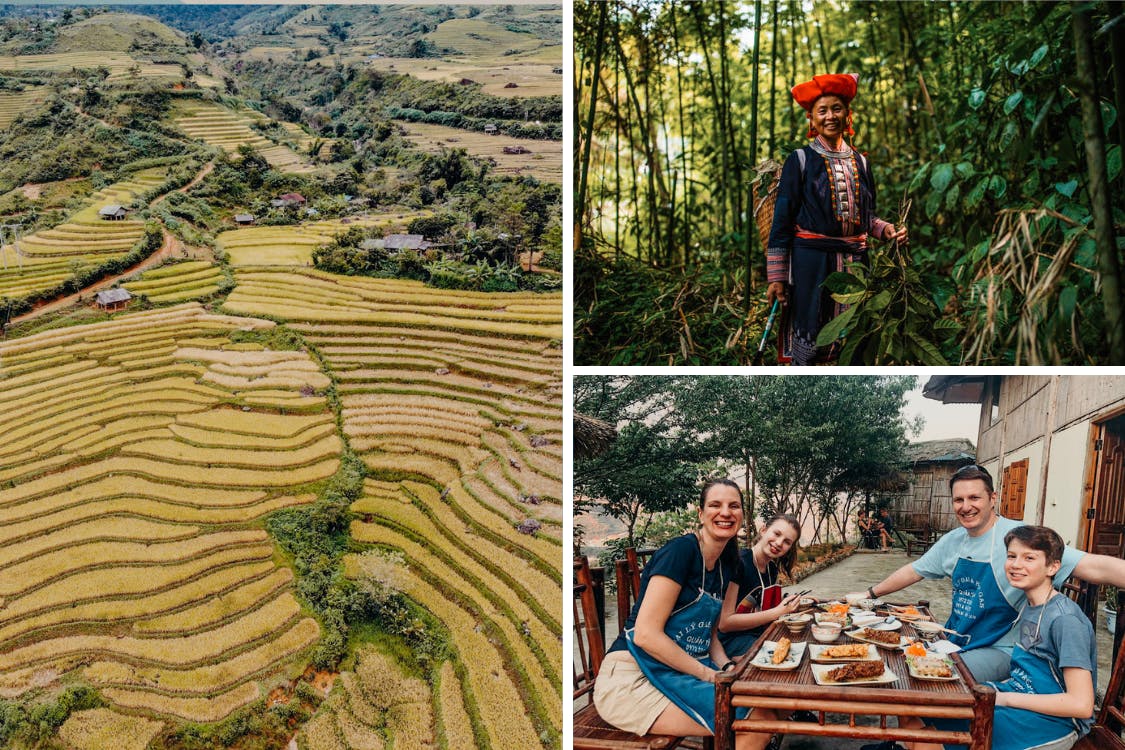 Come to Sapa for iconic rice paddy views, lovely local culture and if you don't mind the crowds!
