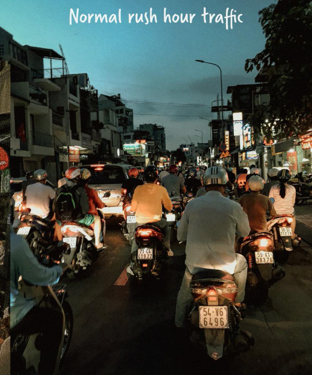 This picture was taken by one of our team members in Hanoi in May 2020!