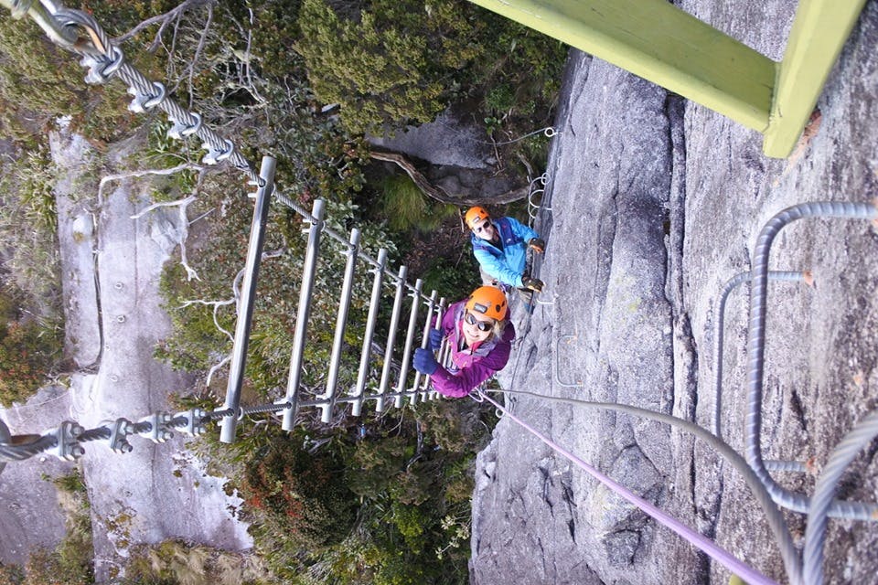 Via Ferrata at Mt Kinabalu