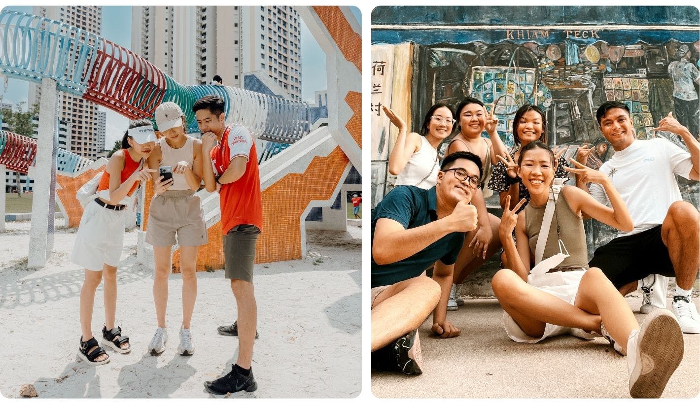 Discover hidden parts of Singapore in an outdoor escape game with your team!