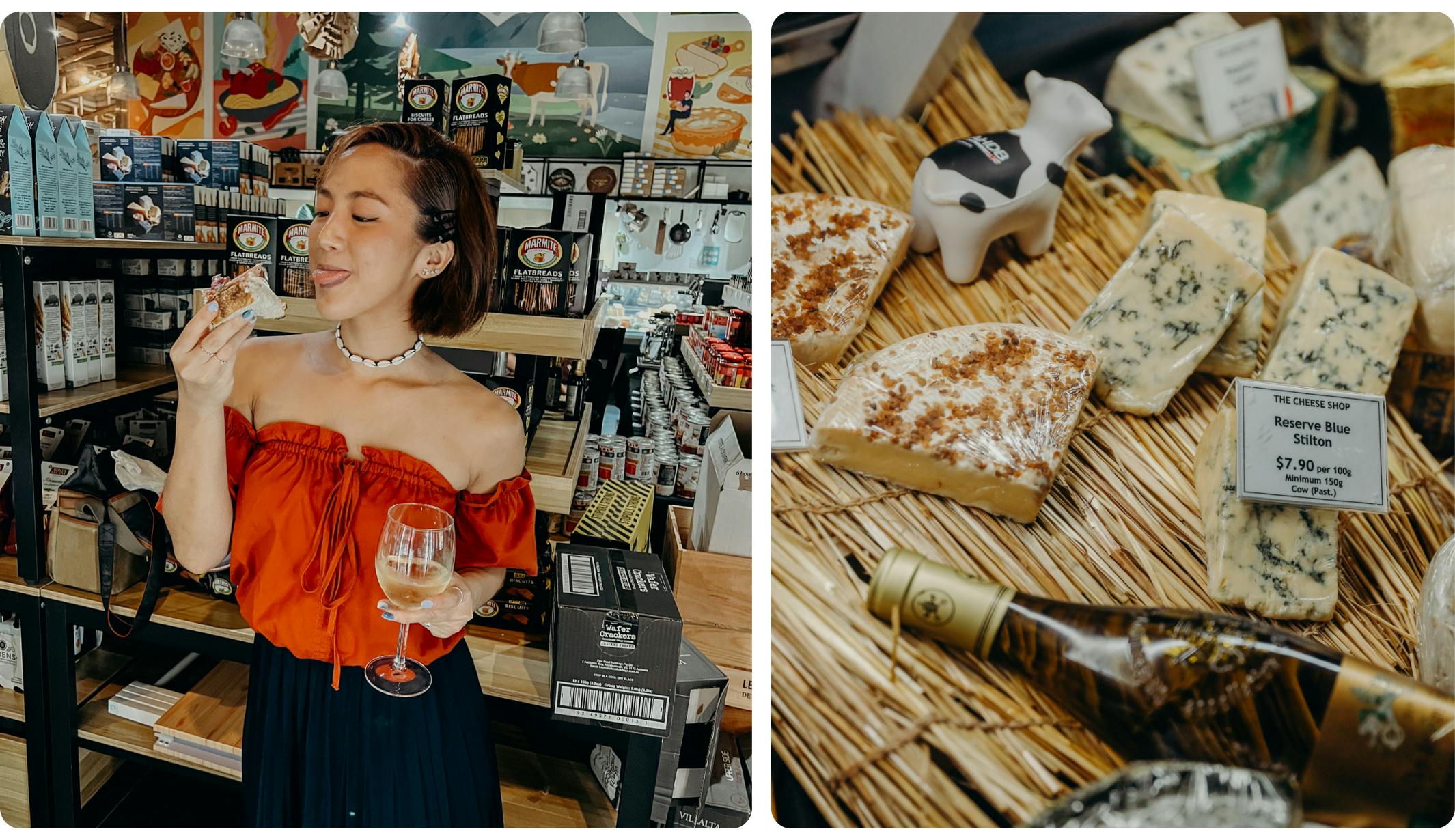 Enjoy free flow cheese and wine at Singapore's cheese artisan shop!