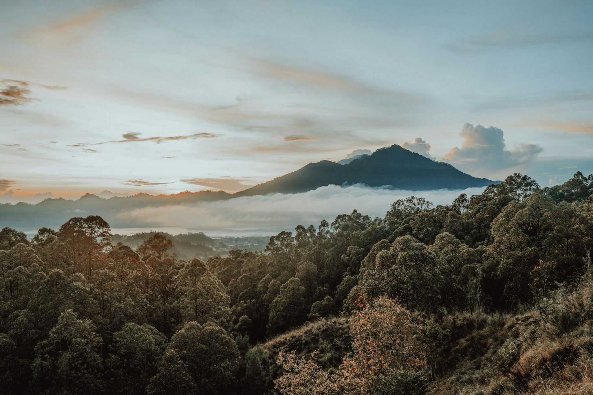 Mount Batur, Bali's most popular volcano has hidden routes up that few travellers know of