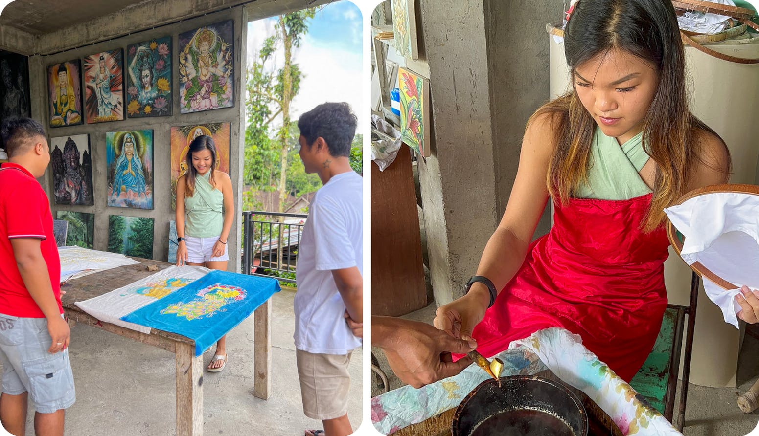 Visit the last remaining artisan village in Ubud to learn the art of Batik painting. 