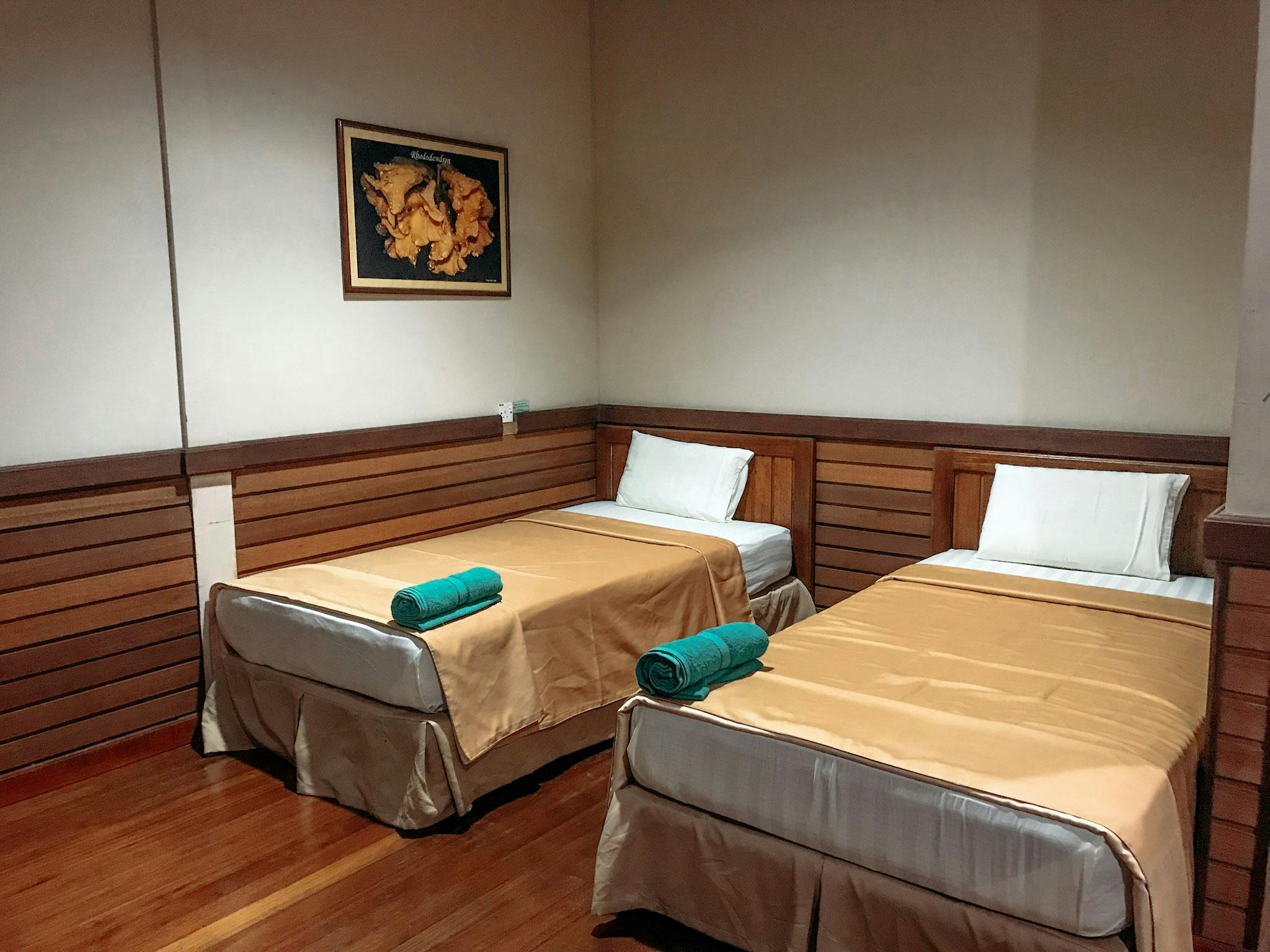 At Maliau Basin Studies Centre you can choose comfortable private rooms like these 