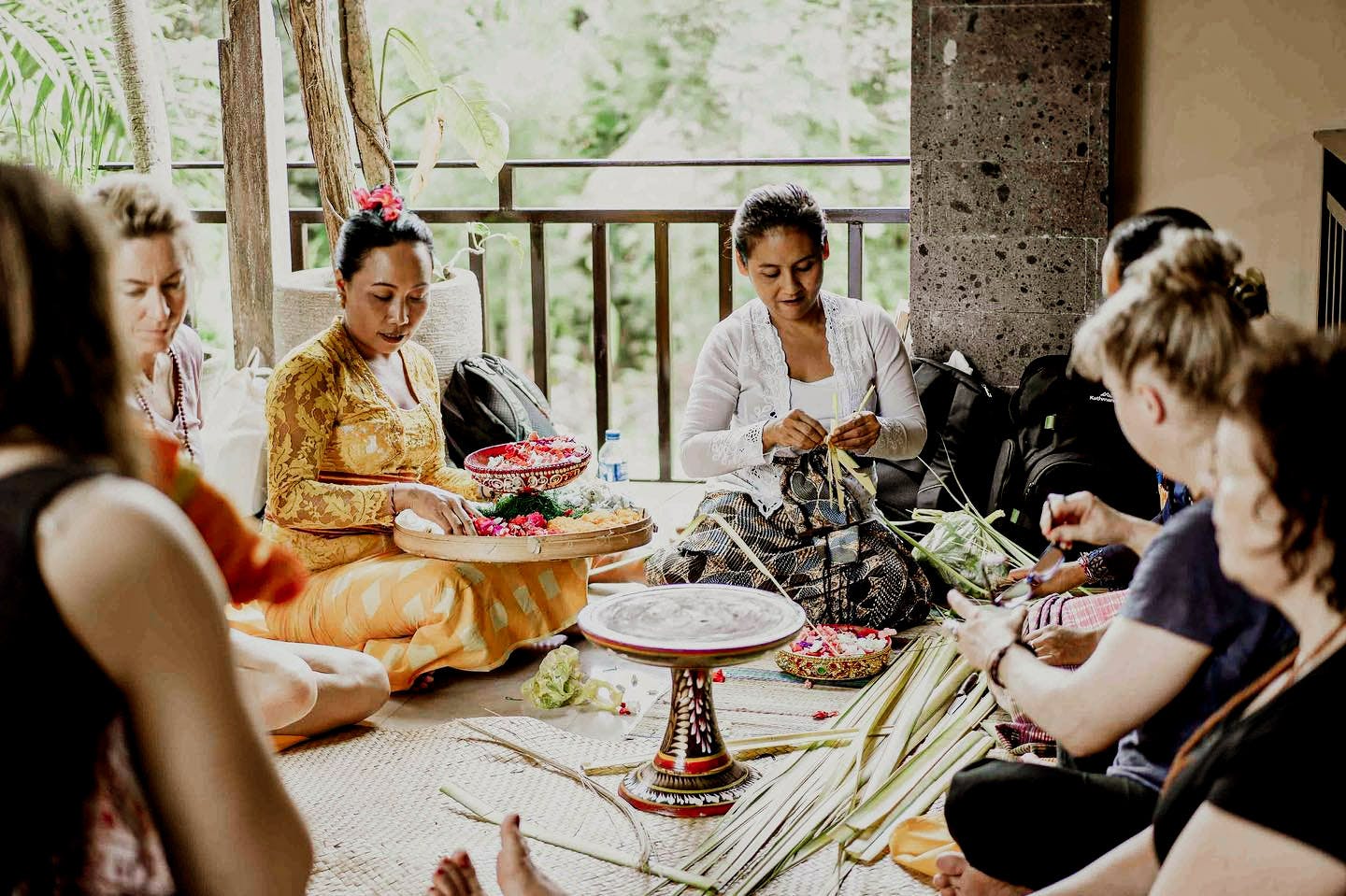 Learn the stories behind the Canang Sari, a tradition integral to Balinese life 