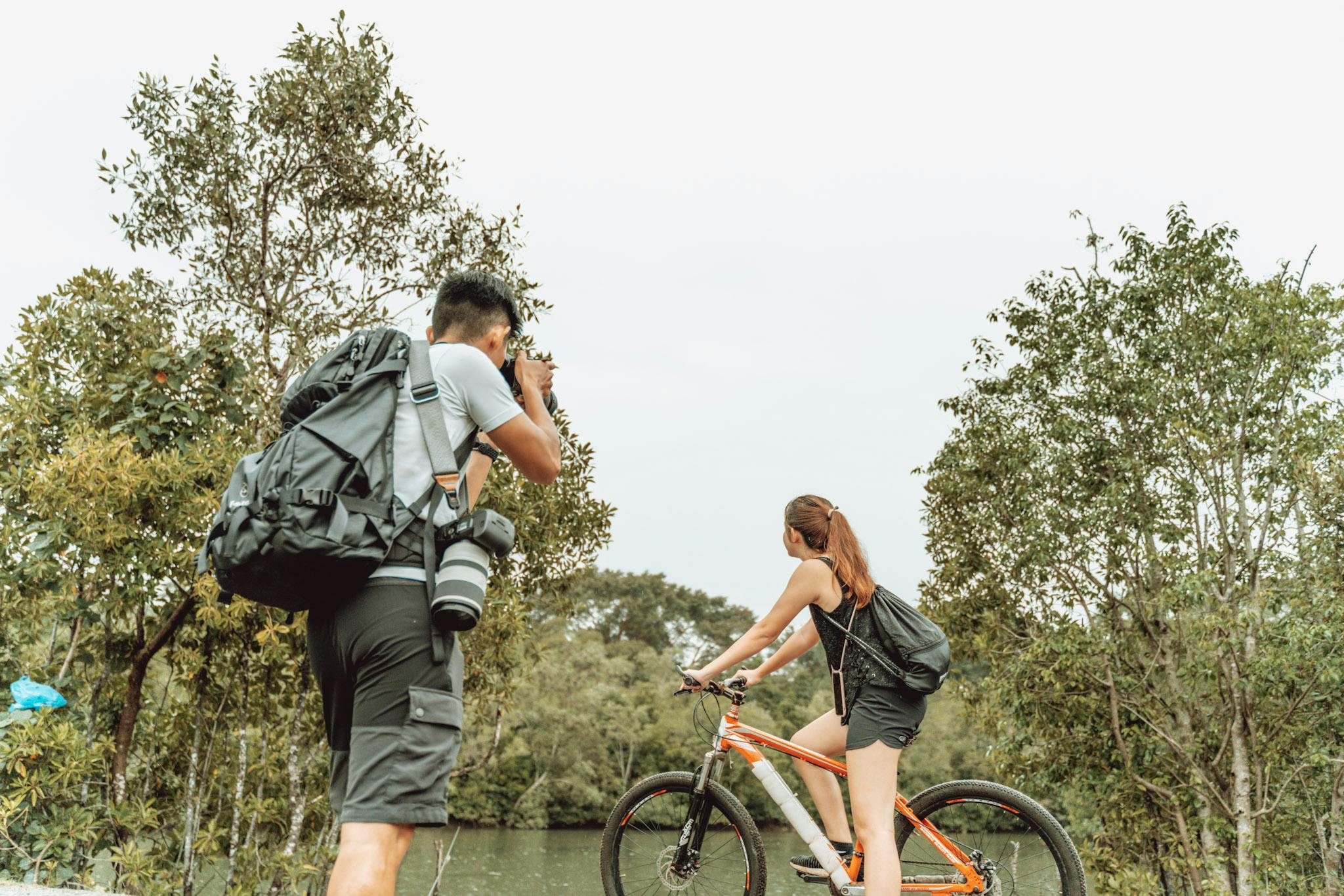 Get your cameras ready during your Ubin cycling trip! You never know what you'll find