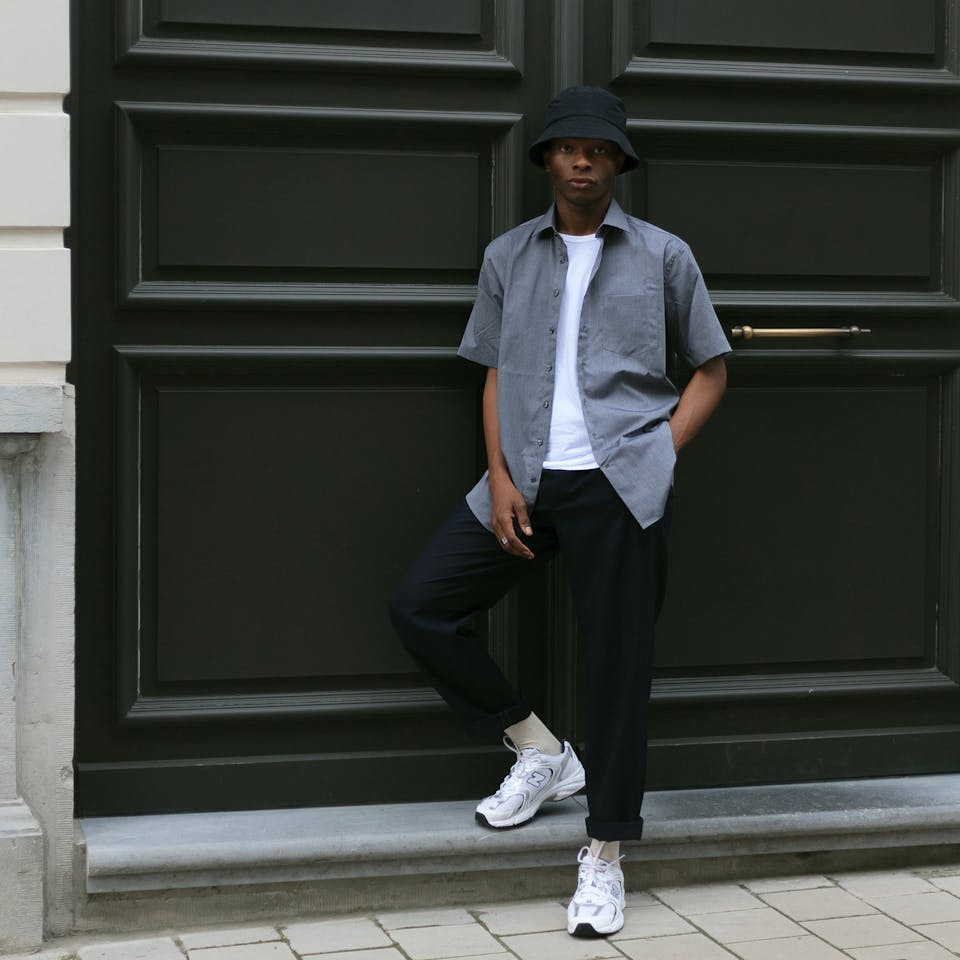 #3- The Grey Shirt | Seidensticker