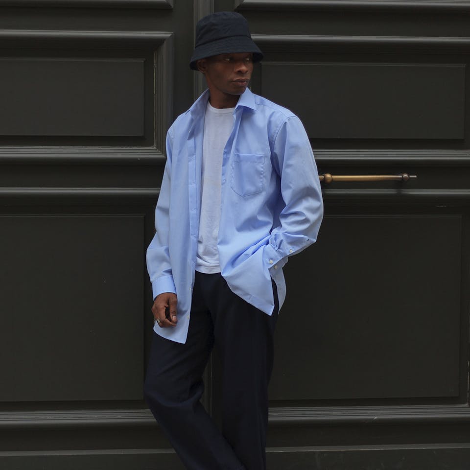 #2- The Blue Shirt | Seidensticker
