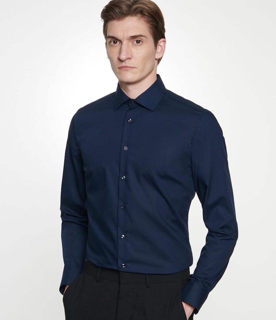 Dark blue business one | Seidensticker