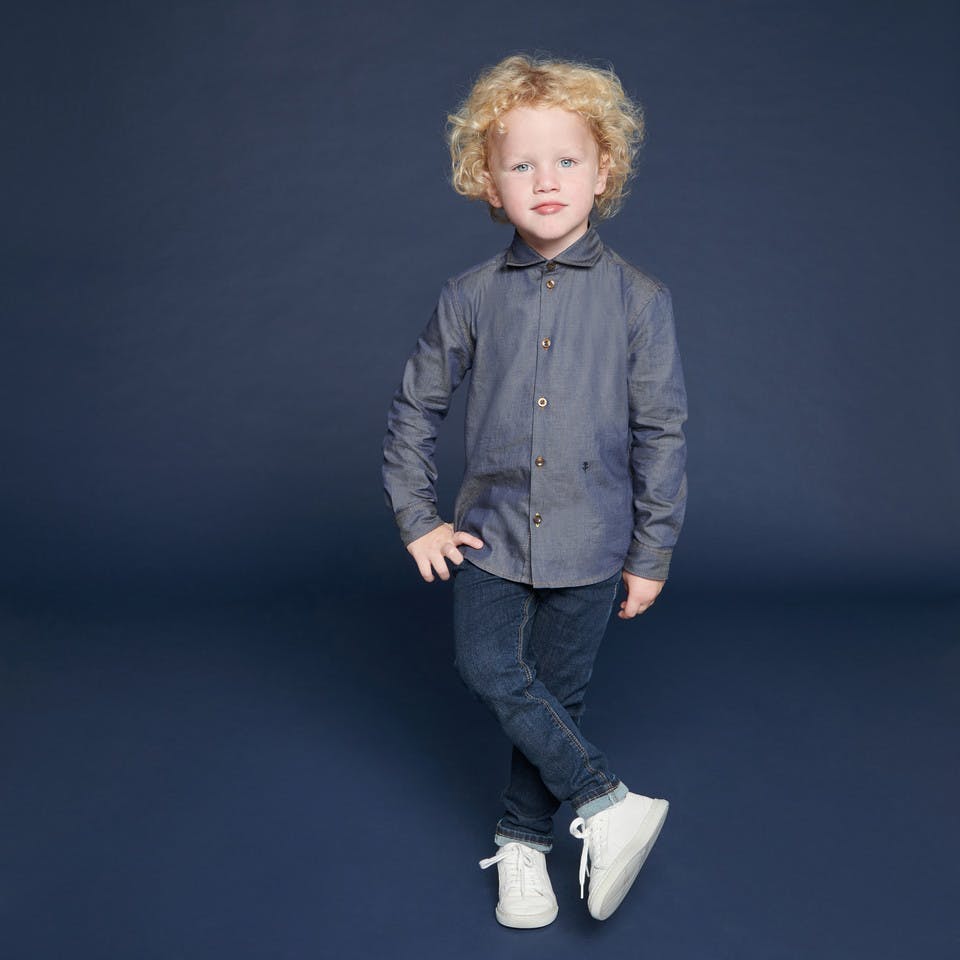 Denim Kinderhemd | Seidensticker