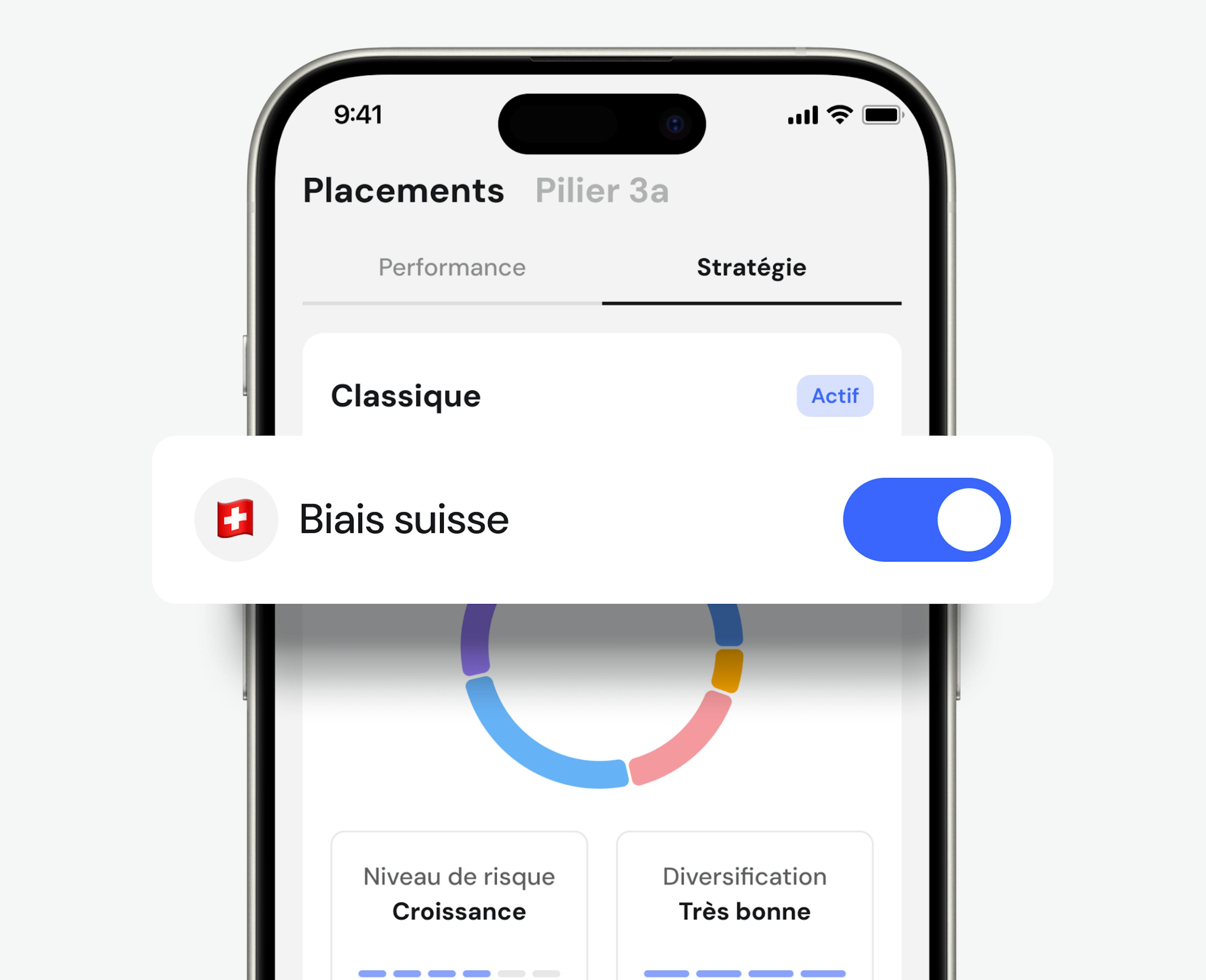 Image promotionnelle pour le portefeuille « Biais suisse »