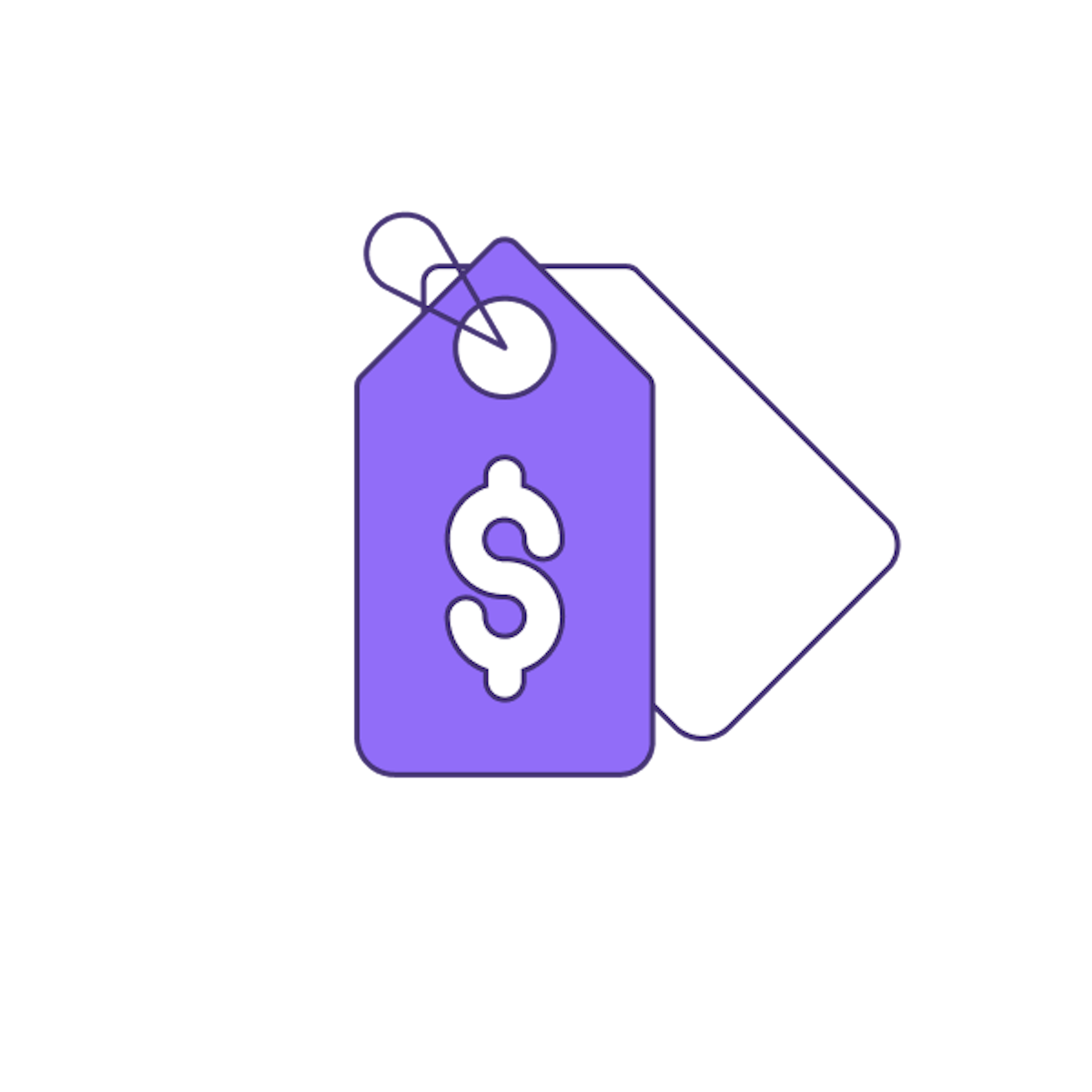 Illustration of a price tag