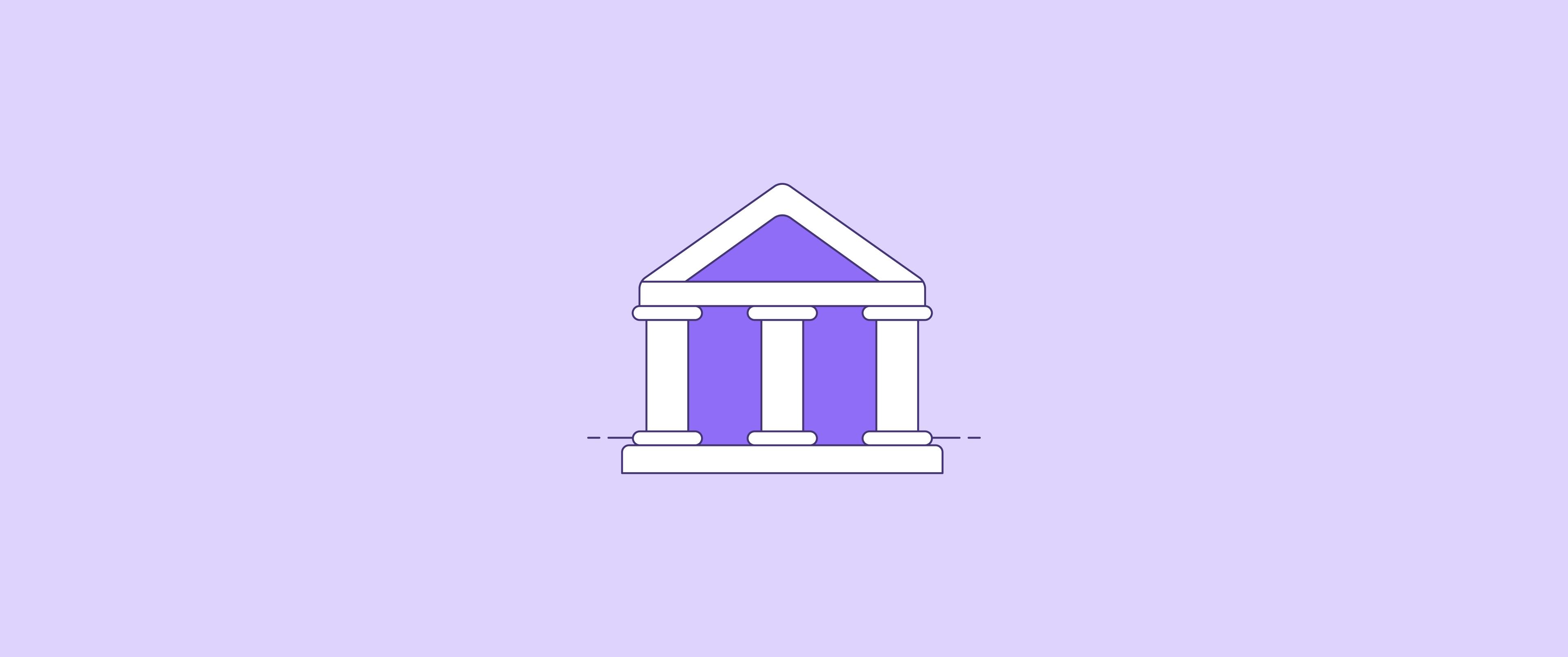 Bild mit der Illustration einer Bank