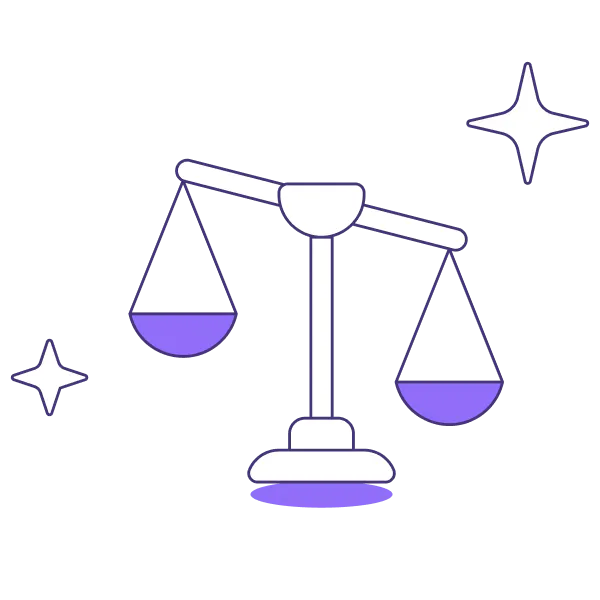 Illustration of weighing scale