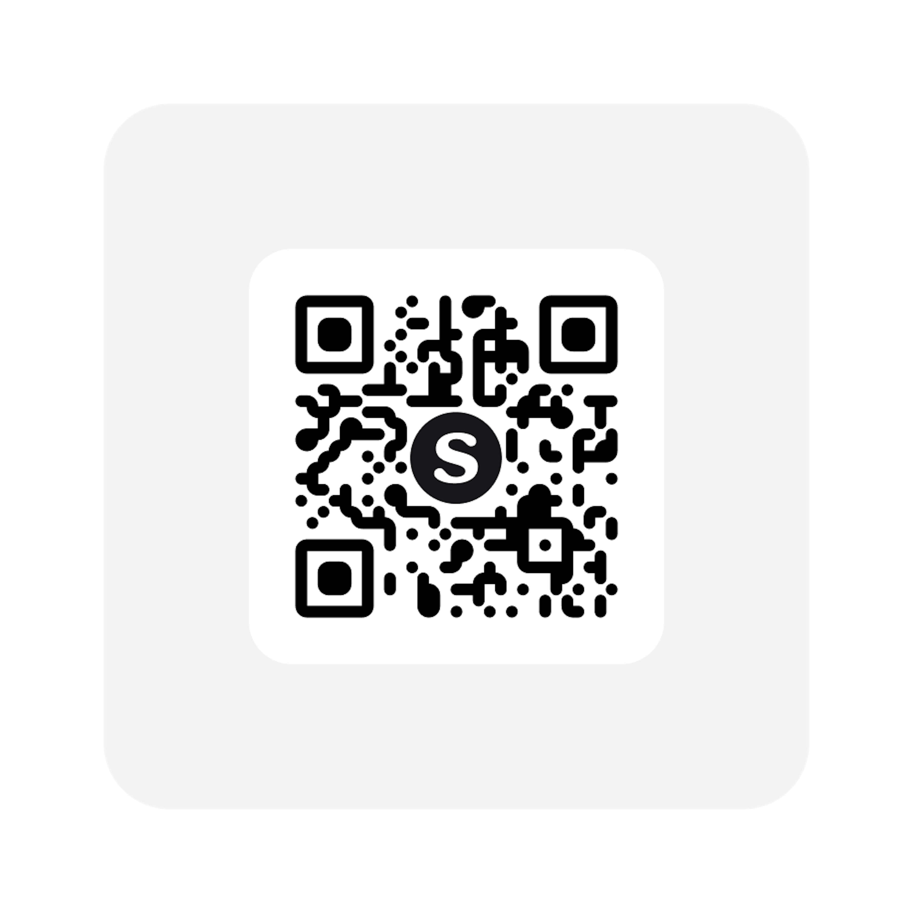 Scanne diesen QR-Code, um die Selma App auf deinem Handy herunterzuladen.