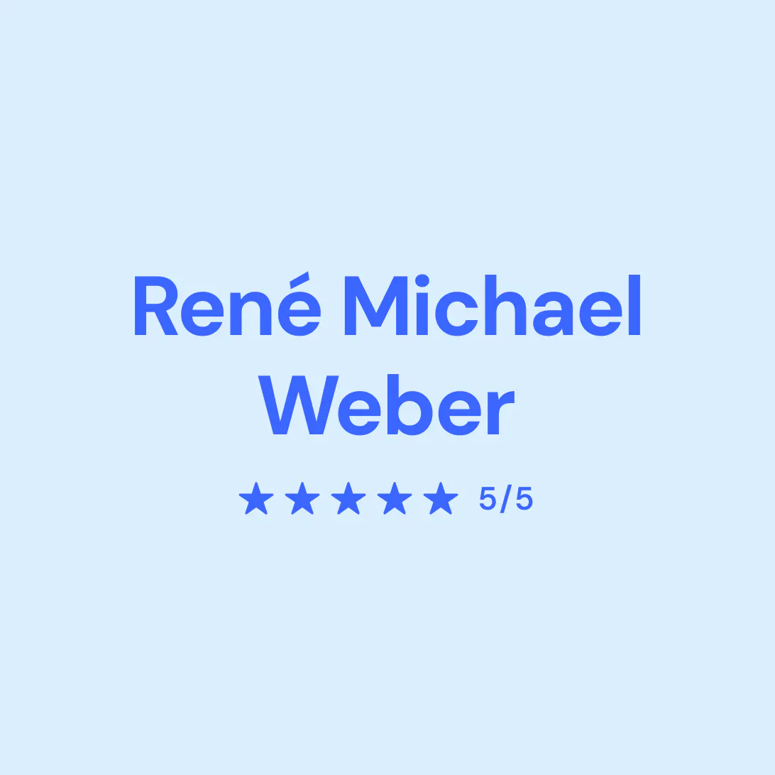 Image of René's score of 5/5