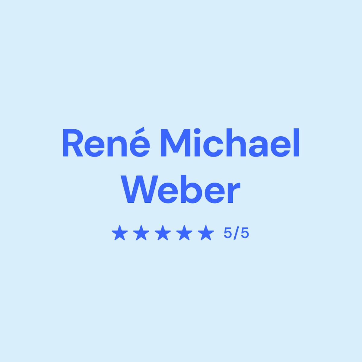 Image of René's score of 5/5