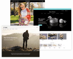 Create an online clothing store