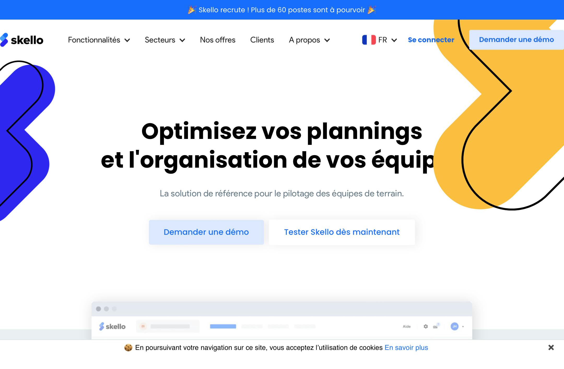 Site internet de Skello, Eliott Guérin sur le podcast de Sempaï