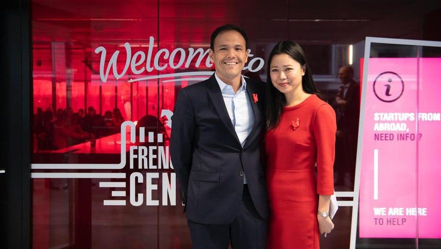 Cédric O et Kat Borlongan, French Tech
